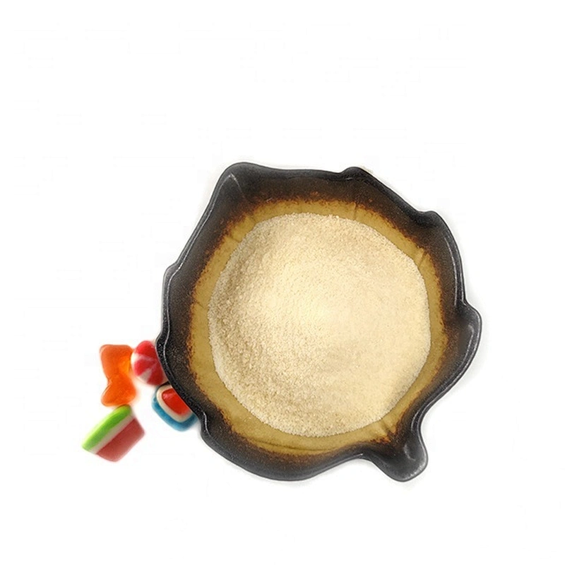 Food Grade Bovine Gelatin 220 Bloom Beef Skin Edible Gelatin for Food Industry